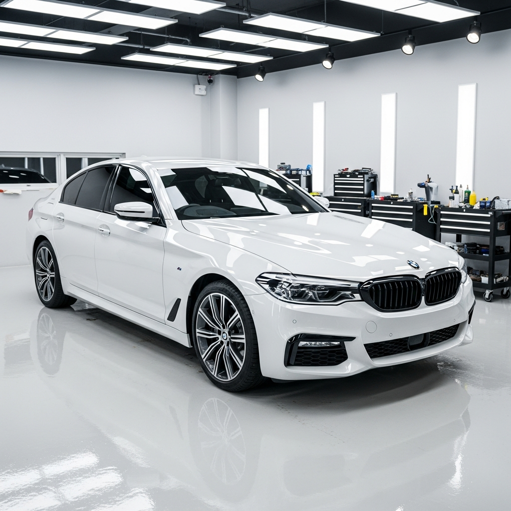 BMW 5시리즈 시공 후